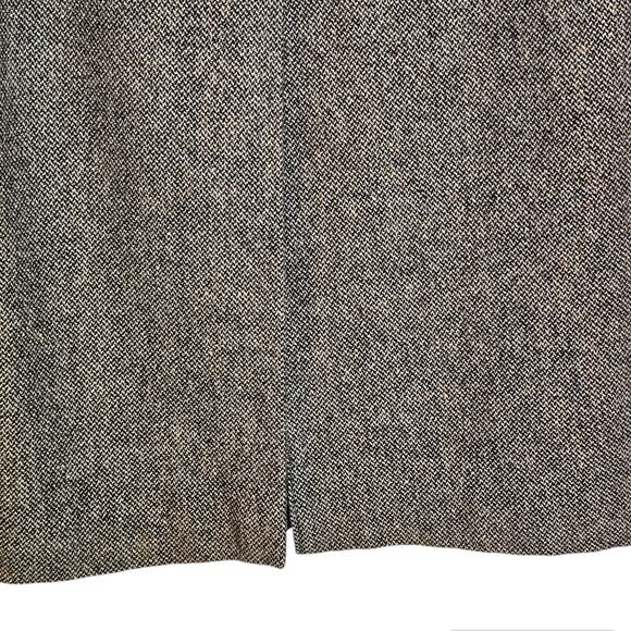 Vintage Lauren Ralph Lauren Brown Wool Classic Long Skirt - Picture 4 of 5